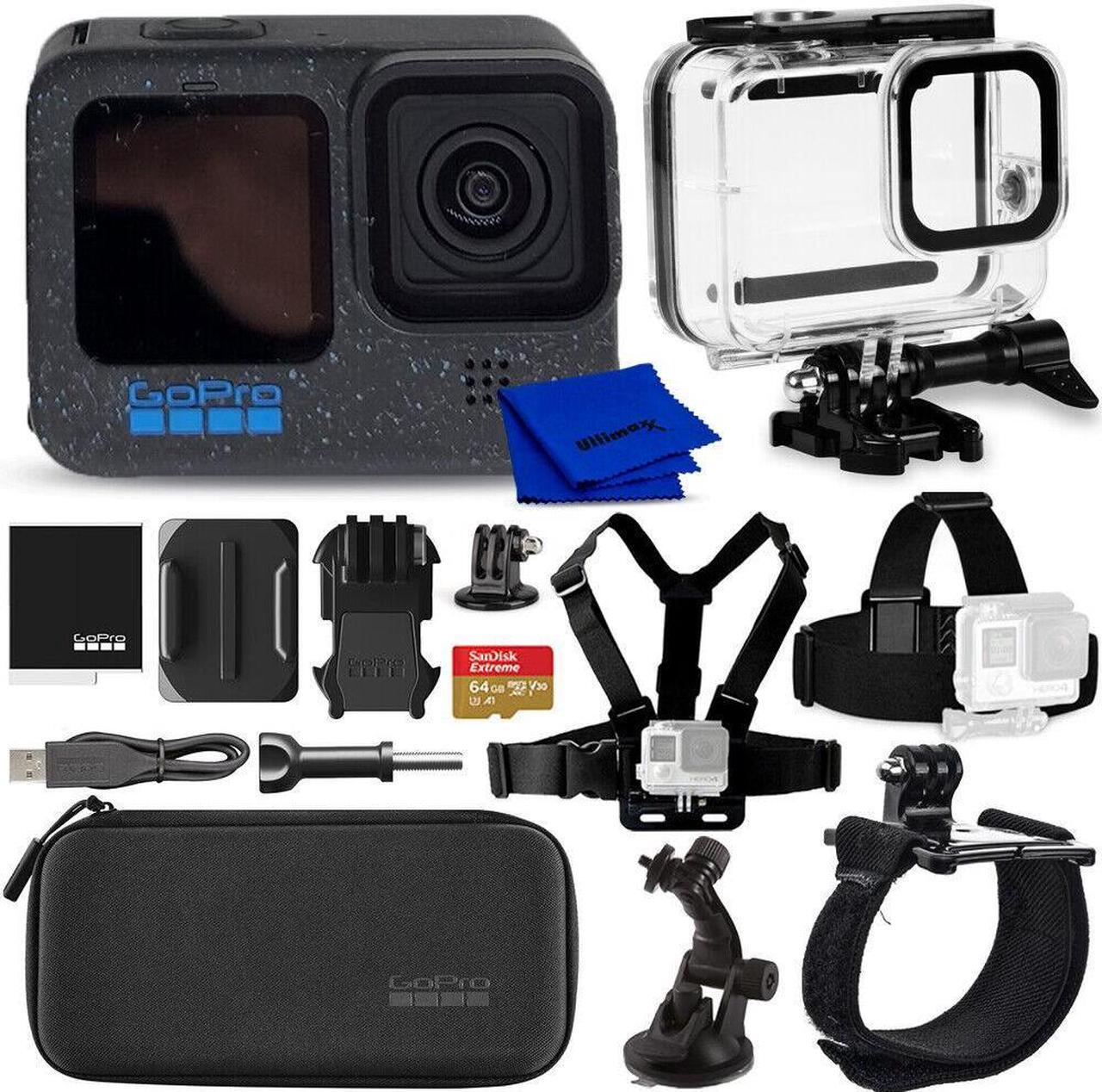 Main image of GoPro HERO12 Black Action Camera Specialty Bundle - 7PC Accessory Kit