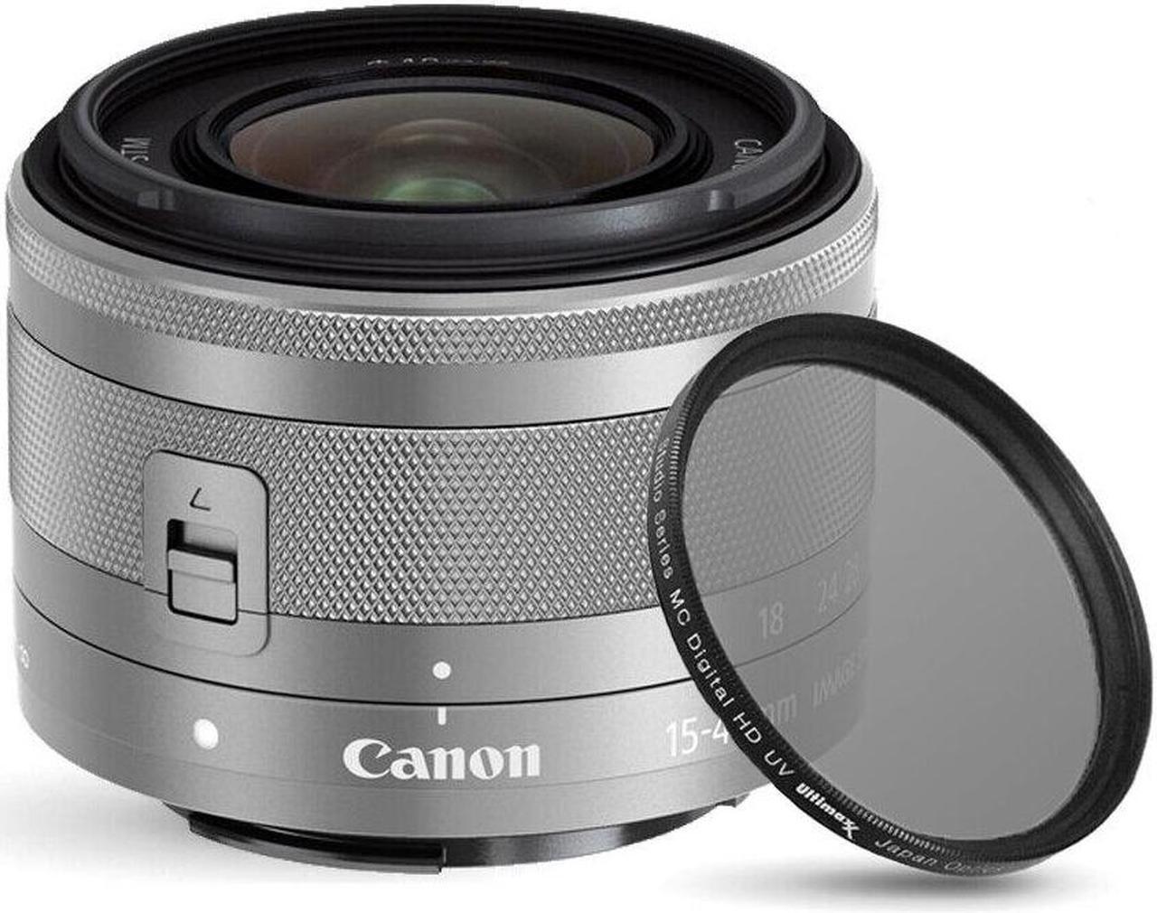 Main image of Canon EF-M 15-45mm f/3.5-6.3 IS STM Lens + UV Ultraviolet Filter