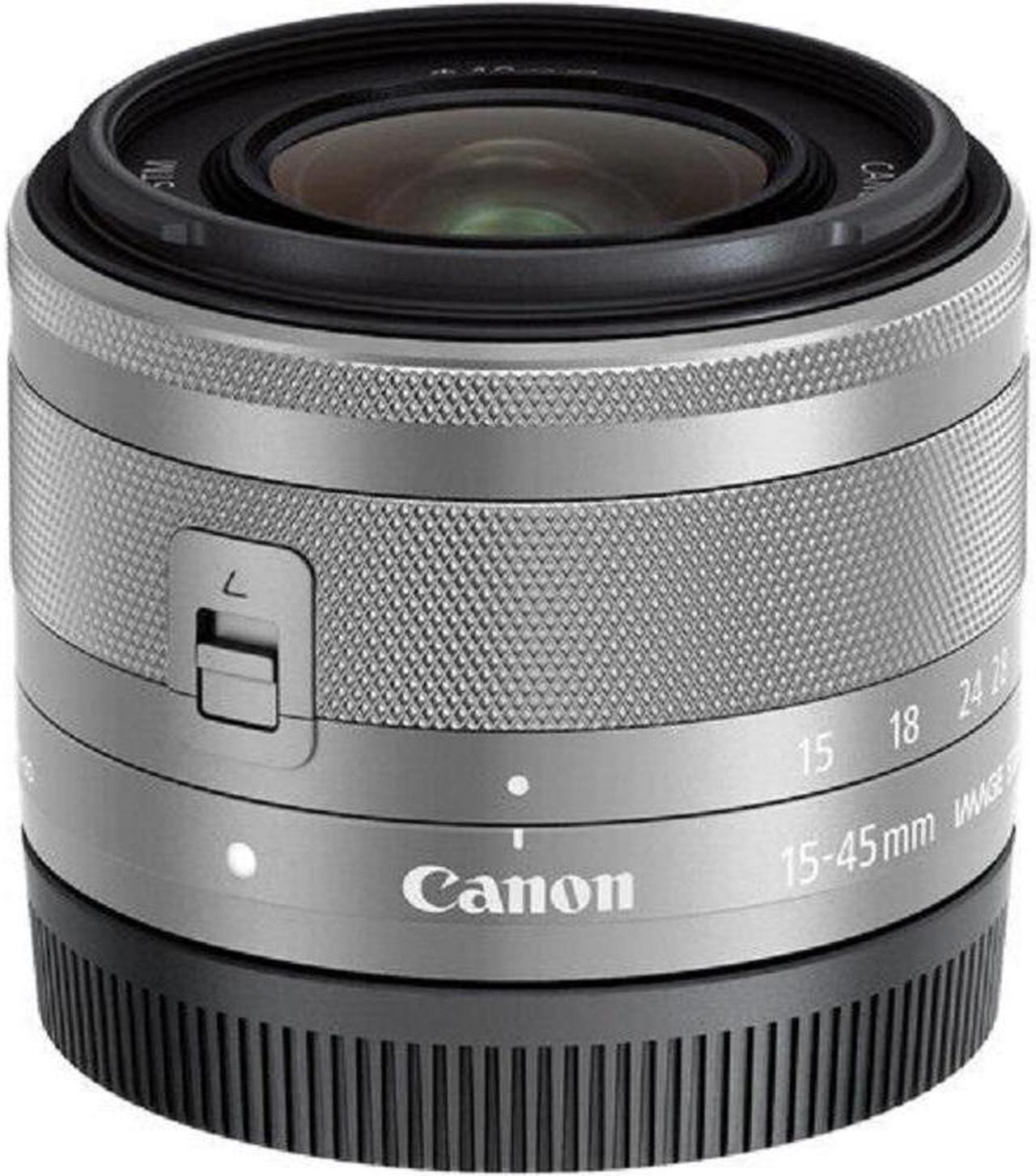 Alt view image 2 of 4 - Canon EF-M 15-45mm f/3.5-6.3 IS STM Lens + UV Ultraviolet Filter