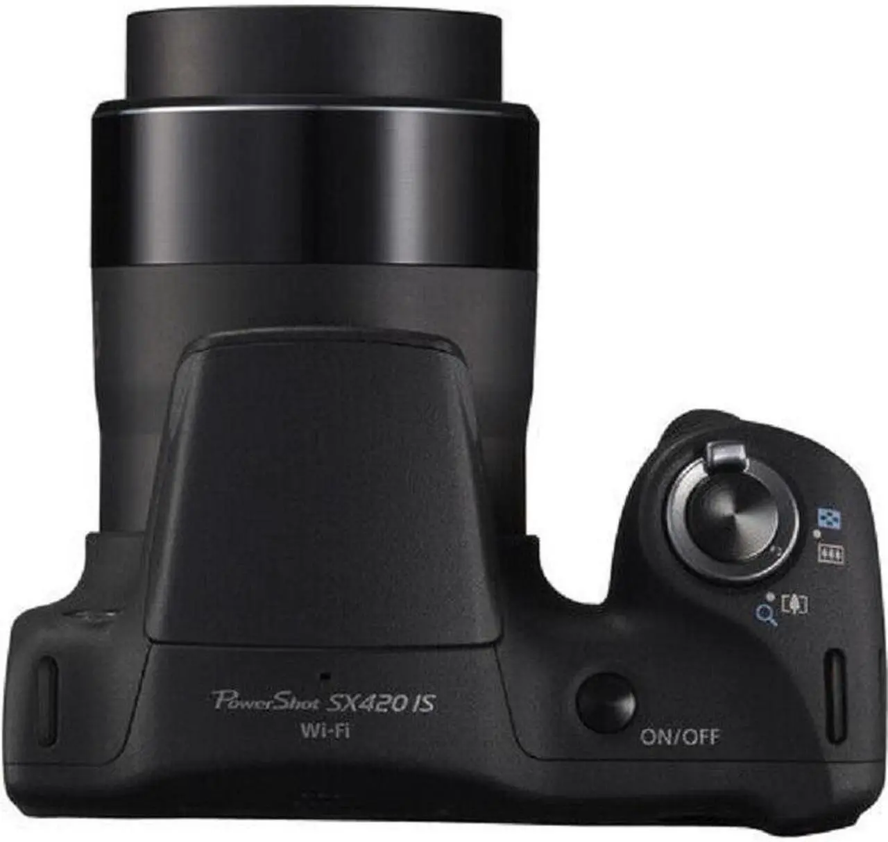 Alt view image 5 of 5 - Canon PowerShot SX420 IS 20MP Digital Camera (Black) - Essential 32GB Bundle