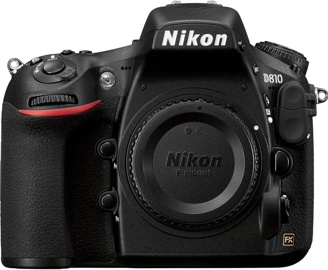 Alt view image 2 of 6 - Nikon D810 DSLR Camera (Body Only) 1542 - 12PC Accessory Bundle