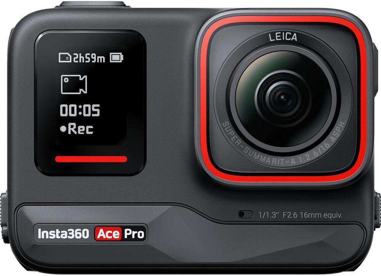 Main image of Insta360 - Ace Pro AI-Powered Waterproof Action Camera - Black