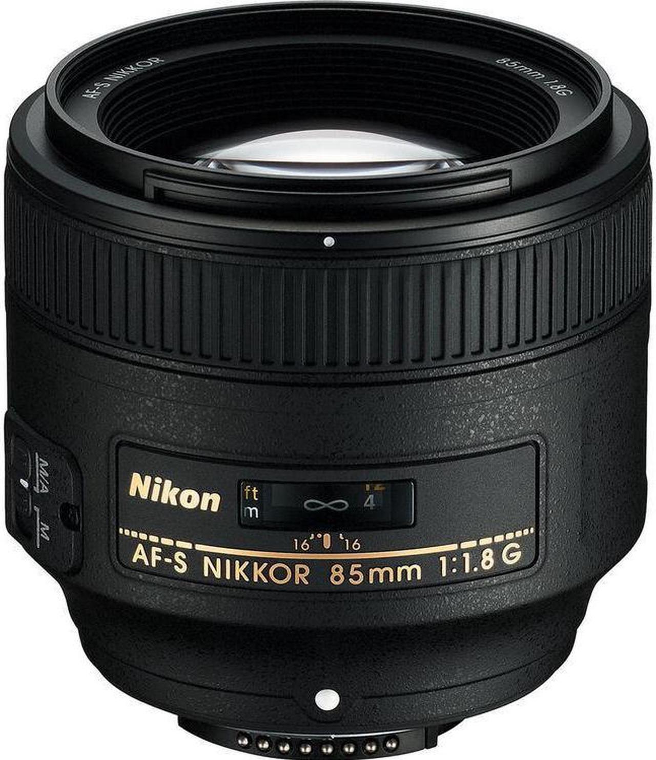 Alt view image 2 of 2 - Nikon AF-S NIKKOR 85mm f/1.8G Lens 2201 - Essential UV Filter Bundle