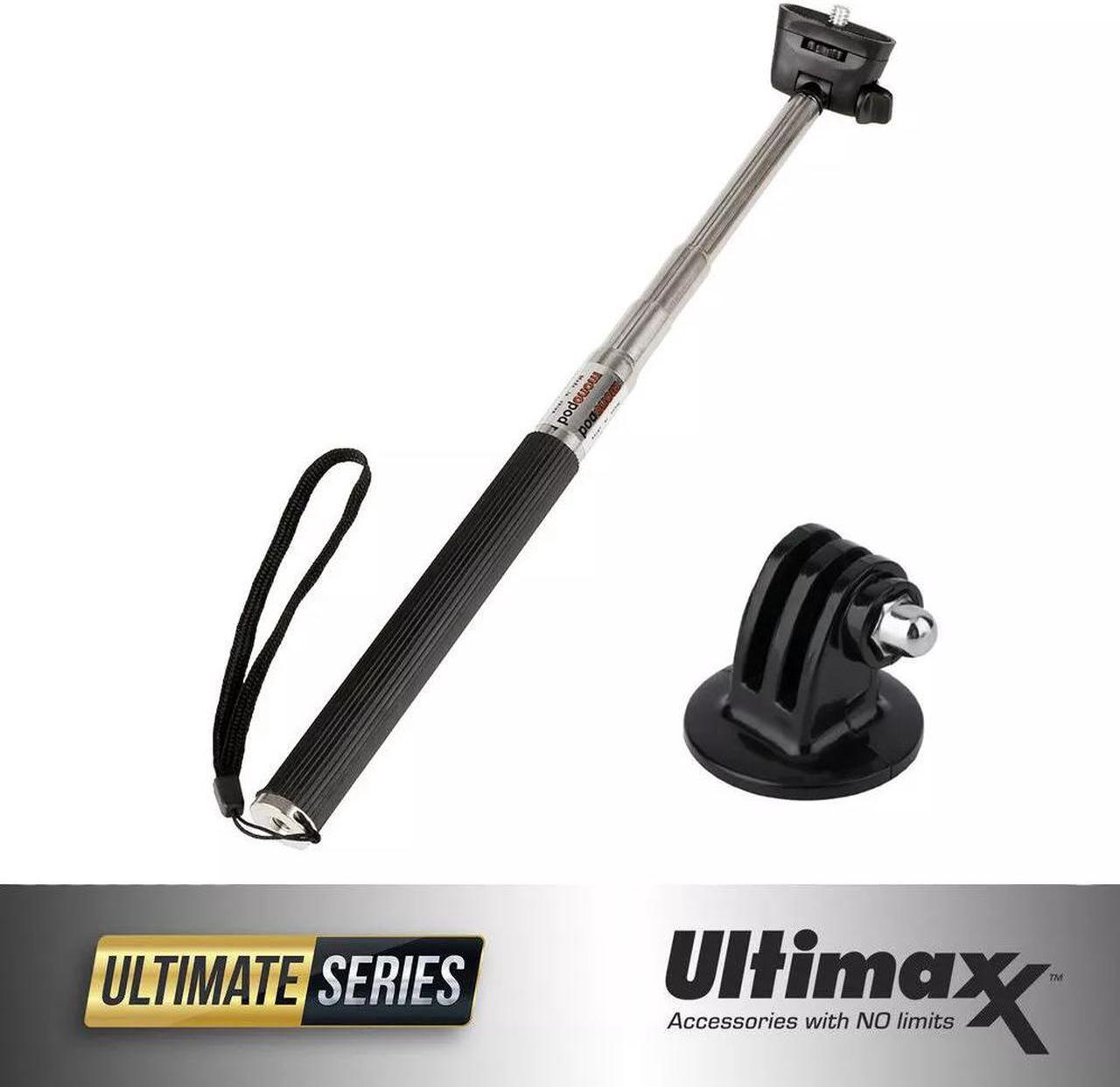 Main image of Handheld Pole Extendable Monopod Selfie Stick with GoPro Adapte