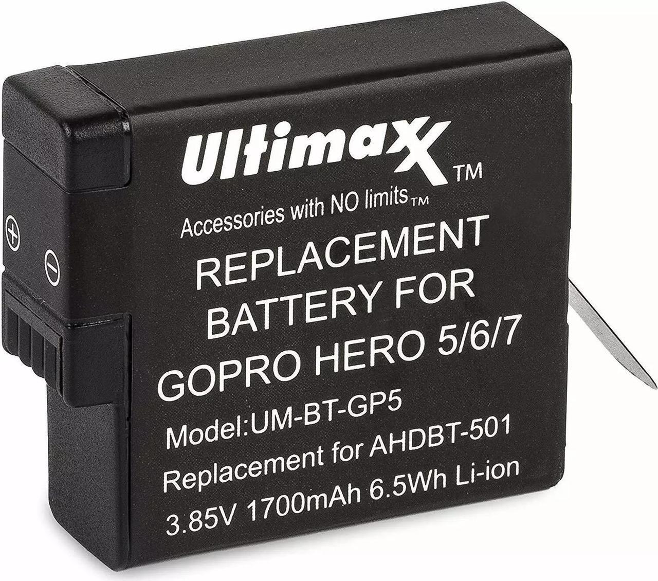 Main image of Rechargeable Battery for GoPro HERO 5 6 7 8 HERO8 HERO7 HERO6 HERO5 Black