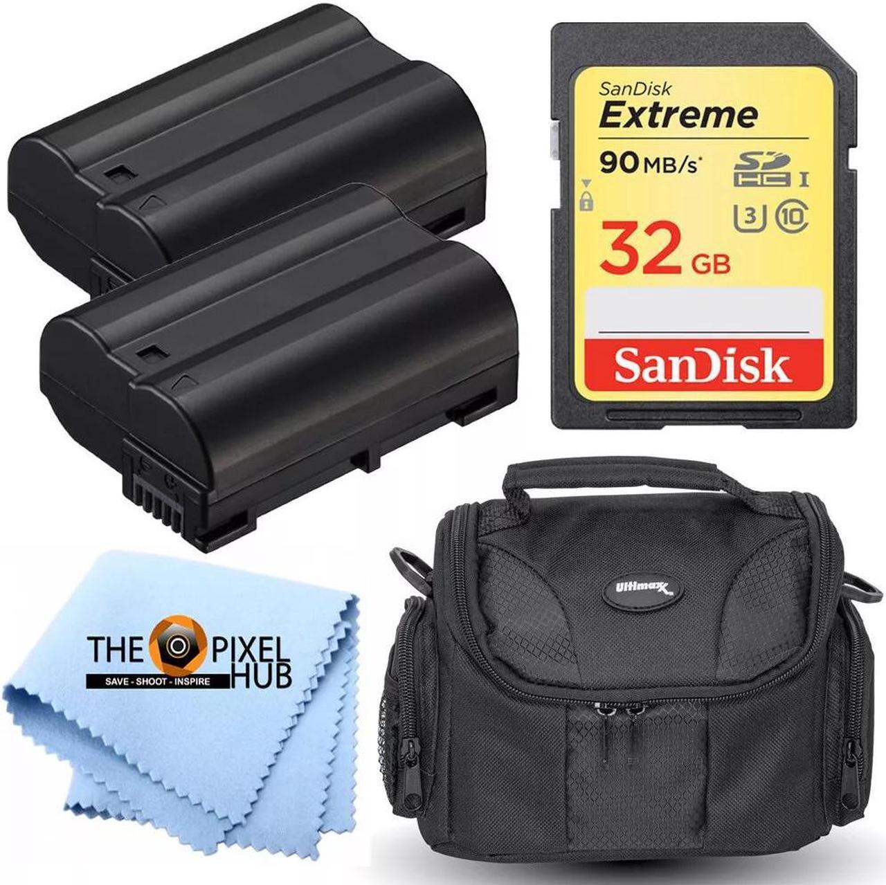 Main image of Battery Accessory Bundle Kit for Nikon D500 D610 D7100 D7200 D750 D7500 D850