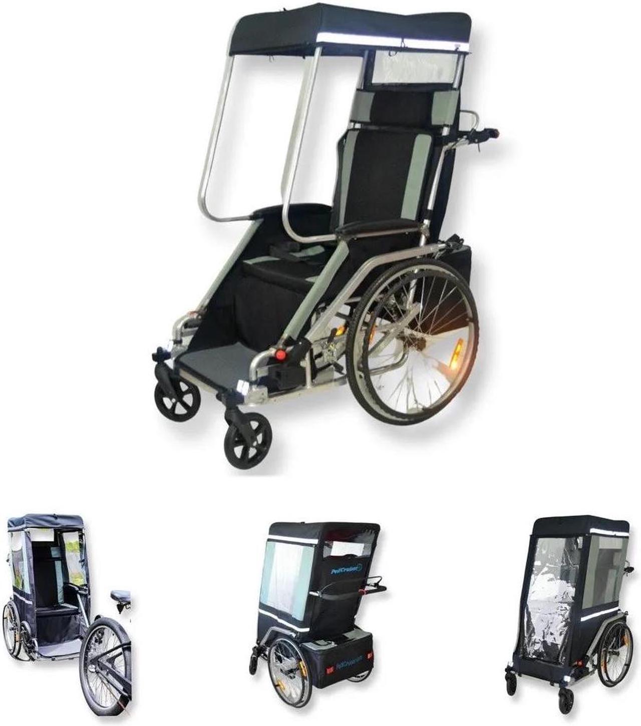 Main image of PediCruiser - Adult Bike Trailer + Adult Stroller Wheelchair