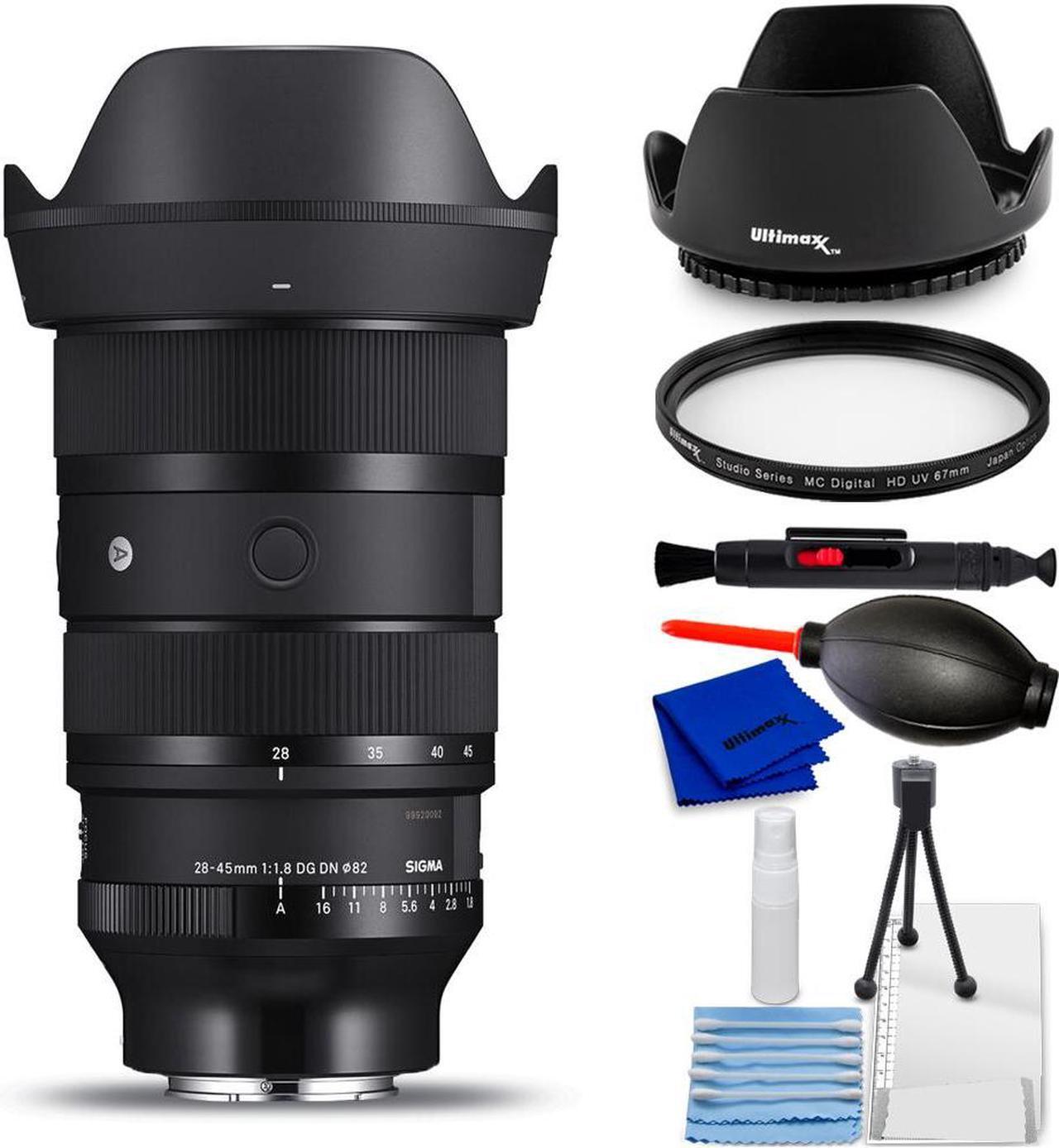 Main image of Sigma 28-45mm f/1.8 DG DN Art Lens (Sony E) 612965 - 7PC Accessory Bundle