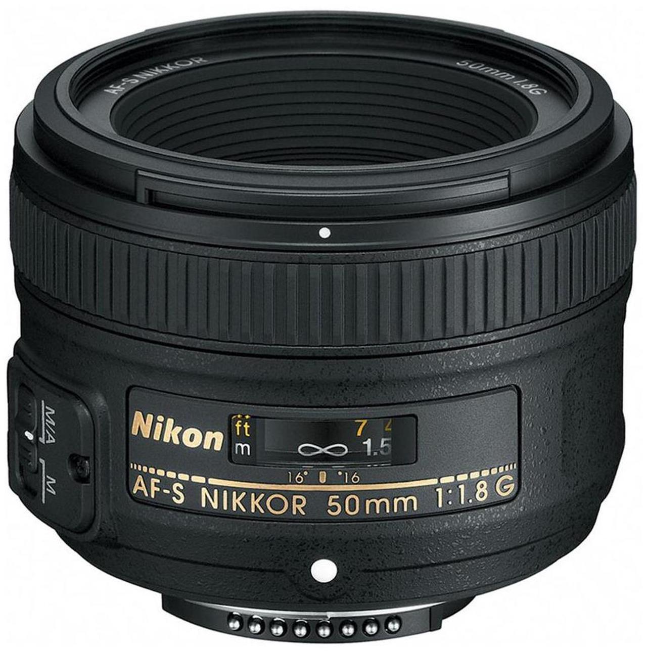 Main image of Nikon AF-S NIKKOR 50mm f/1.8G Lens - 2199