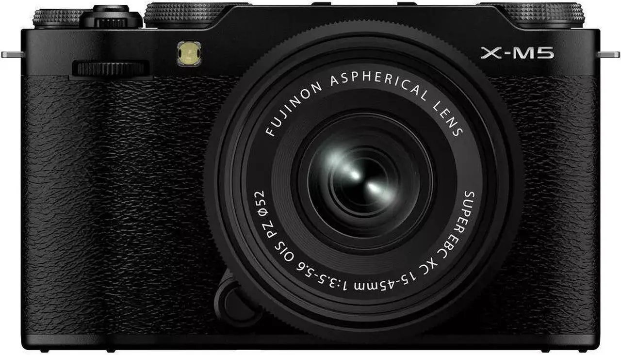 Main image of FUJIFILM X-M5 Mirrorless Camera with XC 15-45mm f/3.5-5.6 Lens (Black) - 1690073
