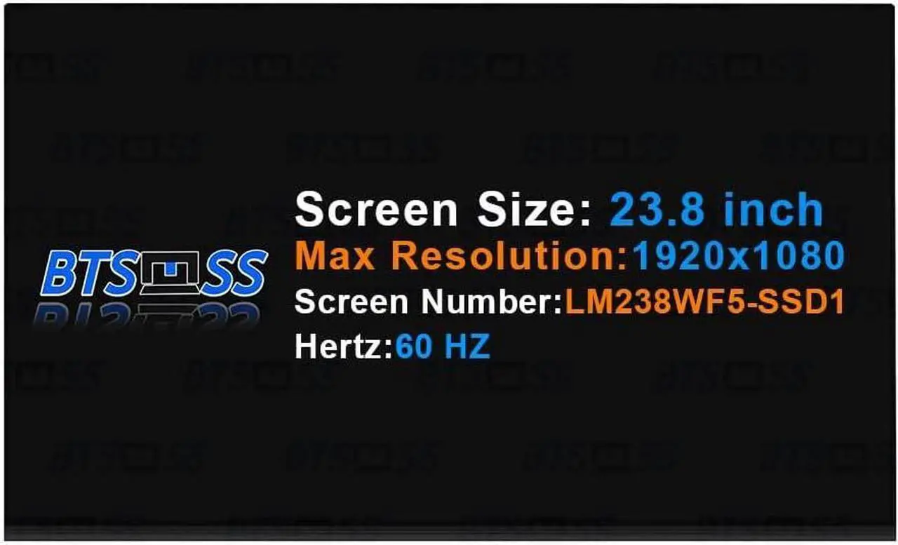 Main image of LM238WF5-SSD1 LCD Replacement for HP Pavilion 24-X Series 24-XA108LA 24-XA1045Z 24-XA1009D 24-XA1XXX 24-XA113LA 24-XA0018NV L17303-274 L17303-2724-RB Touch Screen Display Panel 60 Hz 23.8" FHD 1080P