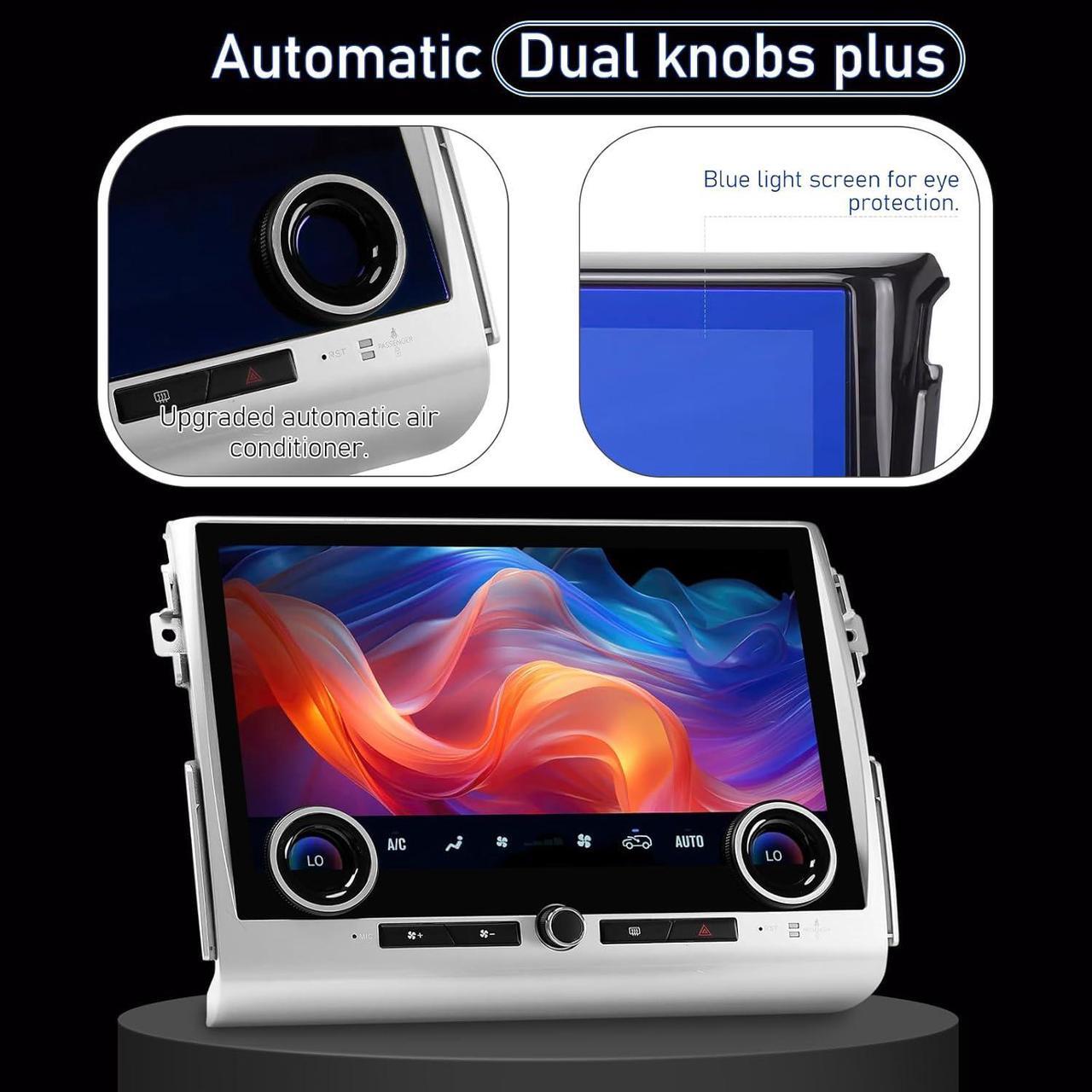 Alt view image 7 of 7 - NUOLAISUN Replacement for Toyota FJ Cruiser Radio Upgrade 2007-2022, Silver 13.3" Android Head Unit TS10, 4+32G, Wireless CarPlay & Android Auto, GPS Navigation, AHD Backup Camera