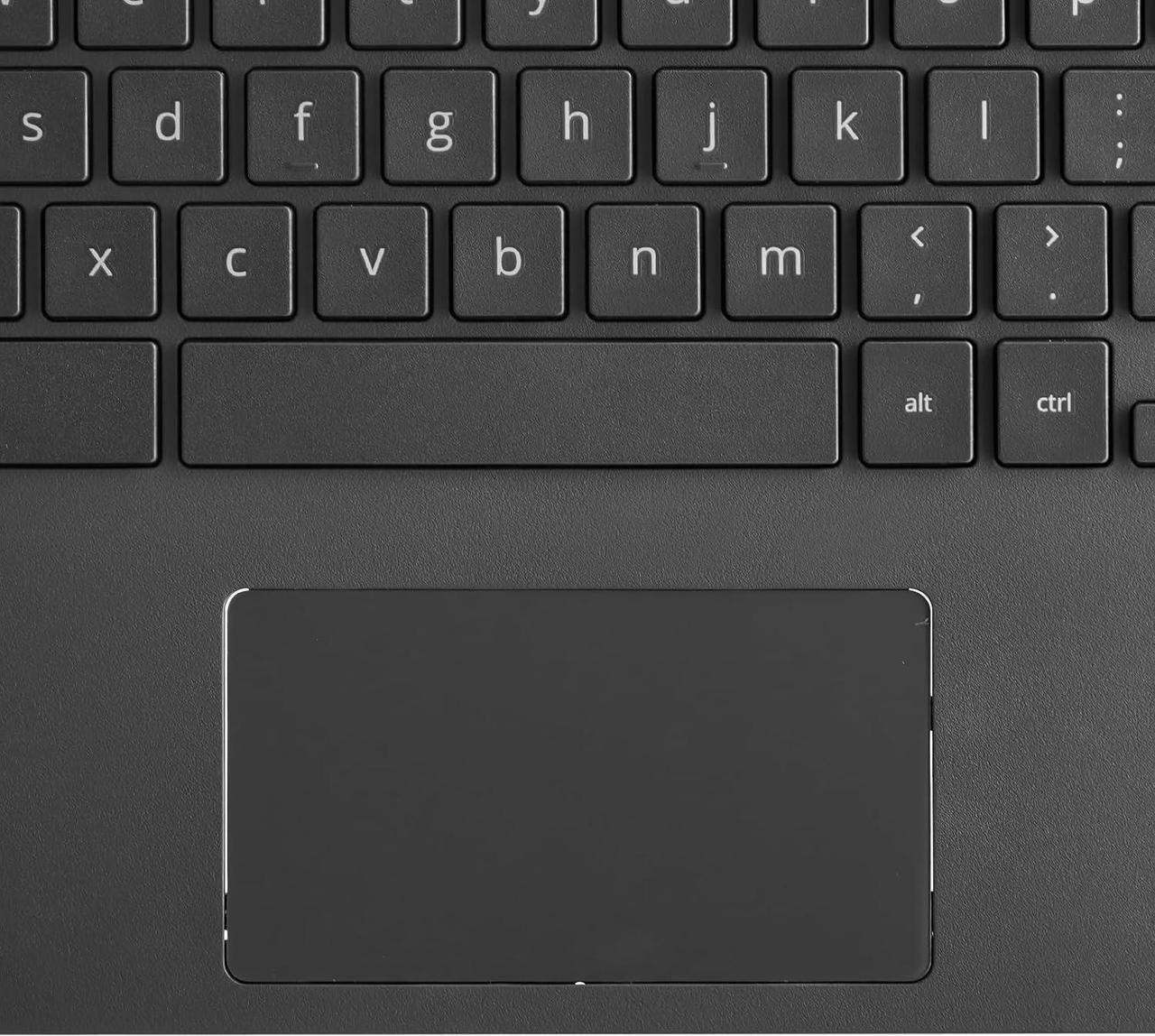 Alt view image 6 of 6 - NUOLAISUN L90338-001 L90339-001 Replacement Upper Case Palmrest for HP Chromebook 11 G8 EE Keyboard Touchpad Assembly Black