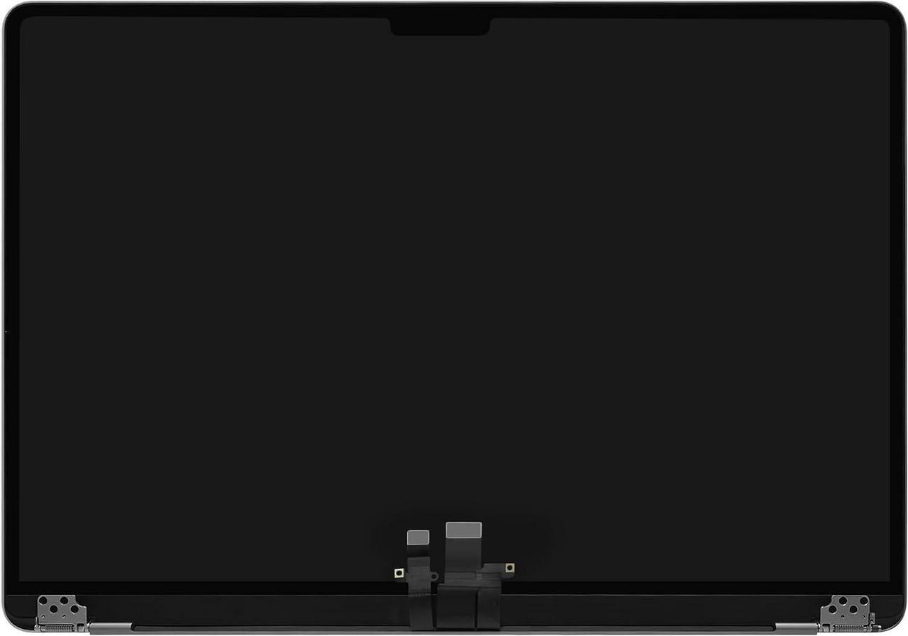 Alt view image 2 of 6 - NUOLAISUN 15" Screen Replacement for MacBook Air M2 A2941 EMC 8301 M3 A3114 EMC 9301 EMC 8612 MQKU3LL/A MQKV3LL/A 2023-2024 LCD Screen Display Complete Top Assembly (Space Gray)