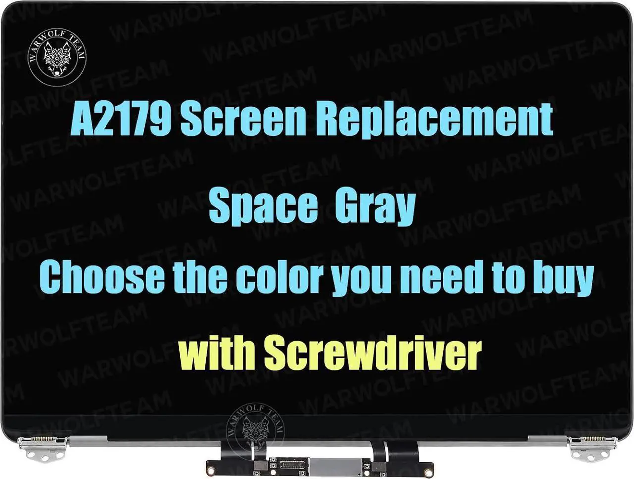 Main image of NUOLAISUN for MacBook Air 13.3 Screen Replacement A2179 13.3" LCD Screen Retina Display Full Assembly (Rose Gold)