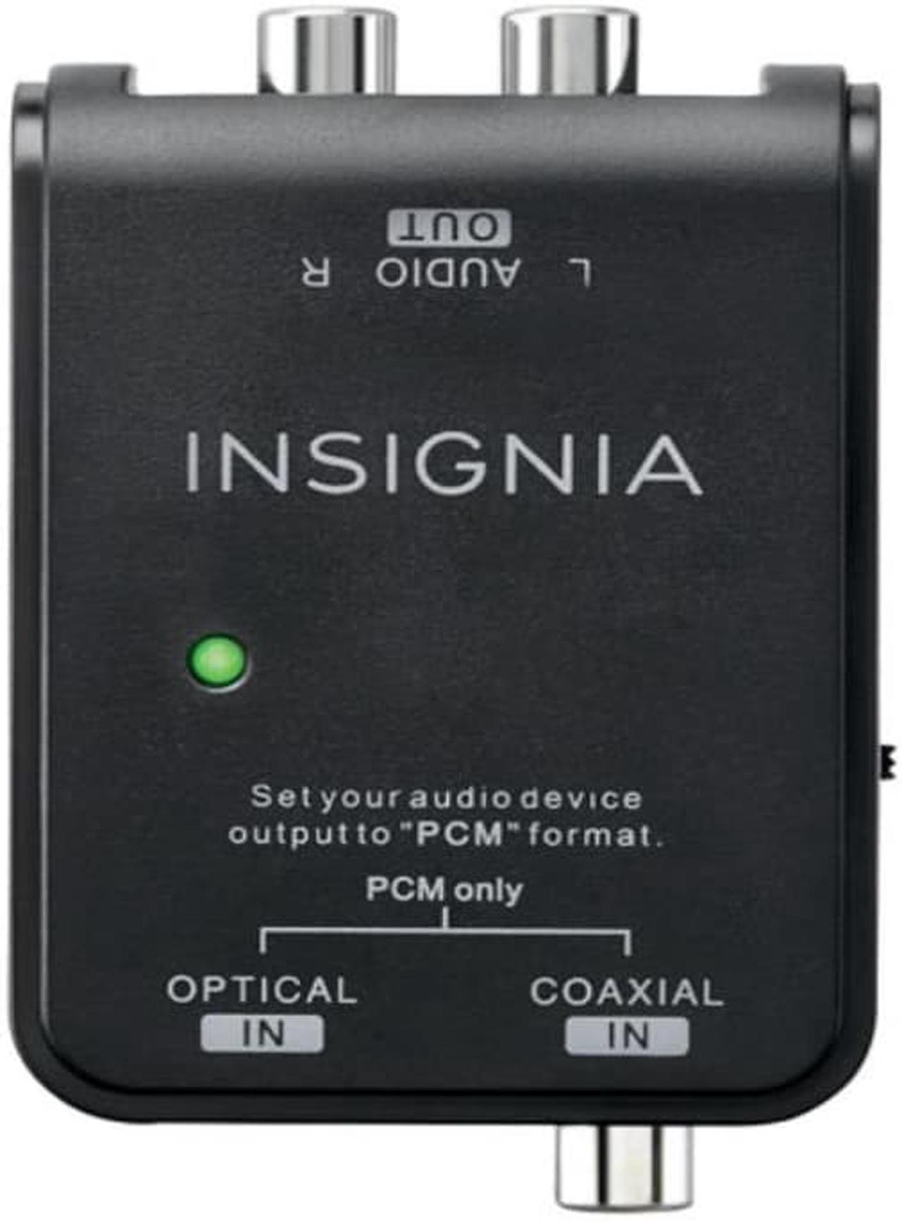 Insignia 0.91m (3 ft.) Digital to Analog Audio Converter Cable - Black