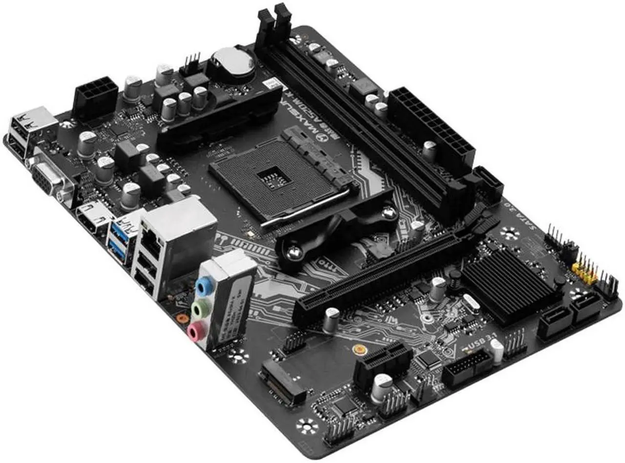 Alt view image 3 of 6 - MAXSUN Gaming Motherboard A520M-K Support RAM DDR4 M.2 USB3.2 STAT3.0 Ryzen R3 R5 AM4 CPU Desktop Computer components