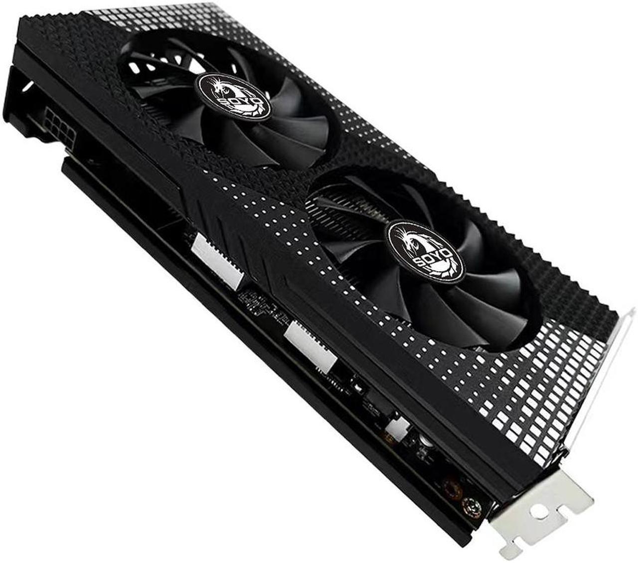 Alt view image 3 of 7 - SOYO RX 6600XT Graphics Card 8G GDDR6 Video Memory 128 Bit PCIE4.0*8 DP Gaming Video Card Full New Desktop GPU