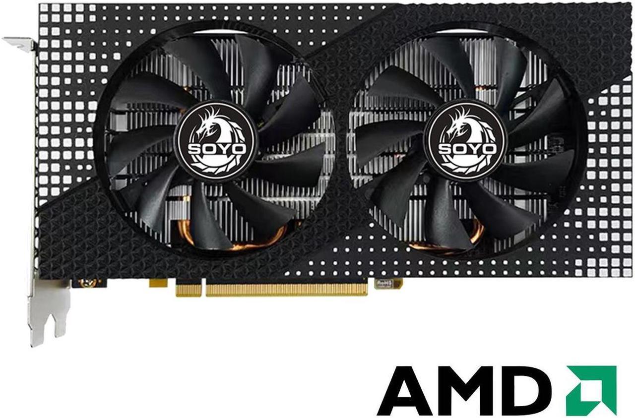 Main image of SOYO RX 6600XT Graphics Card 8G GDDR6 Video Memory 128 Bit PCIE4.0*8 DP Gaming Video Card Full New Desktop GPU