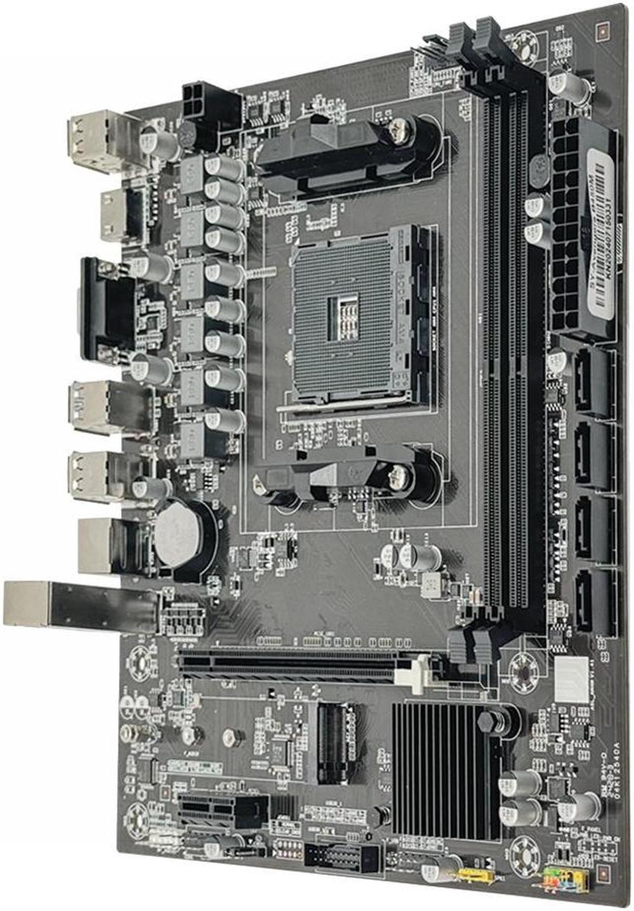 Alt view image 4 of 6 - SOYO Brand New Classic B450M Motherboard Dual-channel DDR4 Memory AM4 Motherboard M.2 NVME (supports Ryzen 5600 5600G CPU)