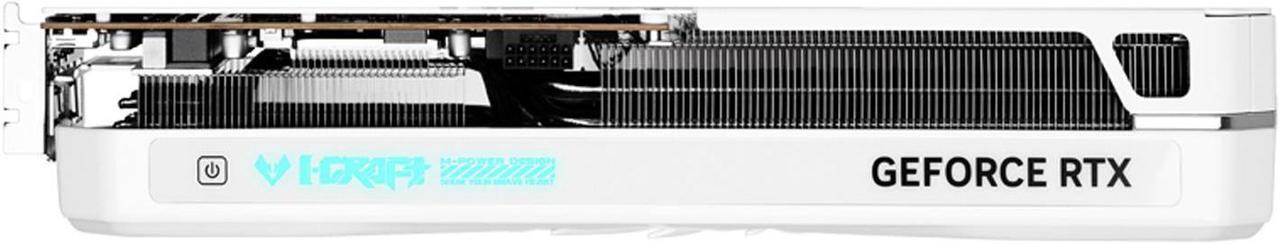 Alt view image 6 of 6 - MAXSUN GeForce RTX 4070 iCraft OC 12G Graphics Card, 3x WINDFORCE Fans, 192-bit, 12GB GDDR6X, PCI Express 4.0 x16, DLSS 3, HDMI 2.1a, DisplayPort 1.4a RGB, Anime White GPU