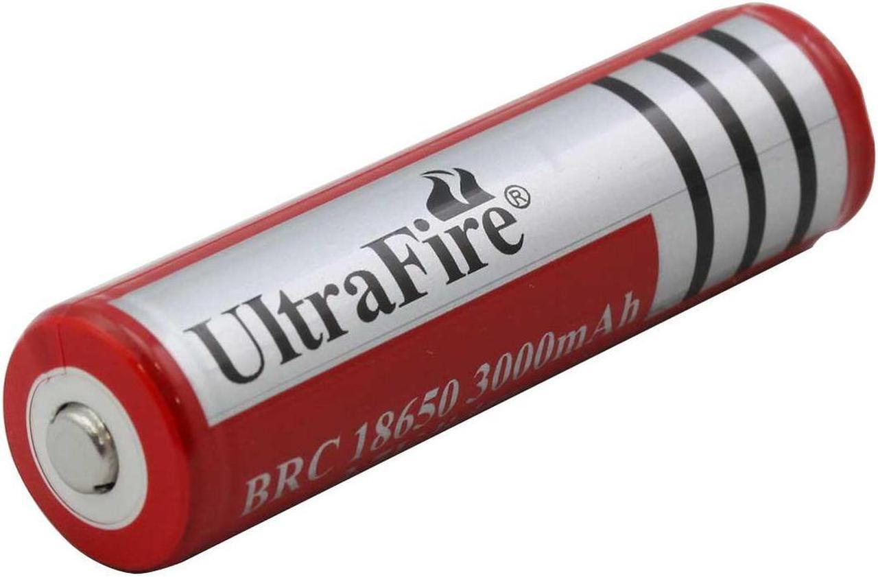 Main image of One 18650 3.7v 18650 RECHARGEABLE 3000mAh Genuine ULTRAFIRE Button-Top  batterie