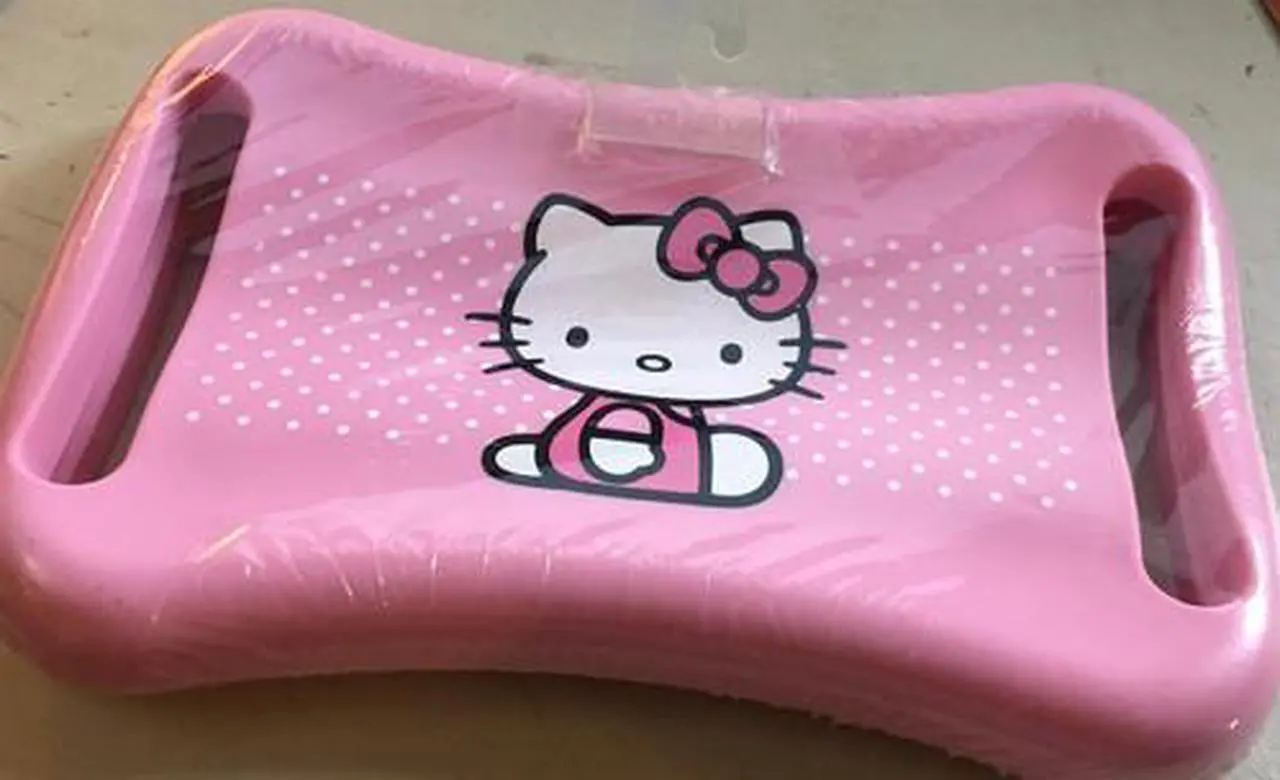 Main image of Tabeo Kid Safe Rubberized Case - Hello kitty fits tab tablet 1