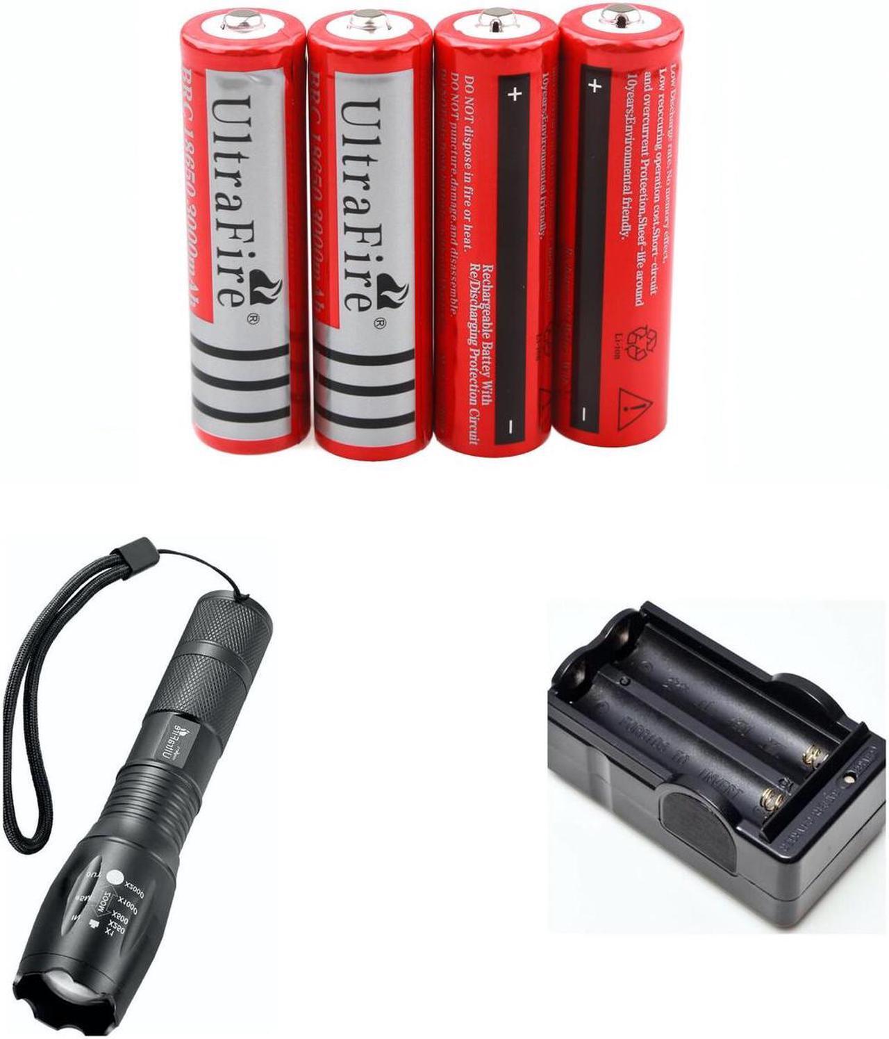 Alt view image 2 of 2 - PICK OWN COMBO - 3.7v 18650 3000mAh ULTRAFIRE RECHARGEABLE Button-Top Batteries