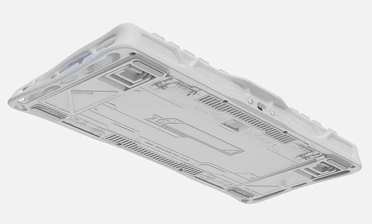 Alt view image 4 of 7 - GravaStar Computer Peripheral Devices, Mercury,K1 75% Wireless Mechanical Gaming Keyboard, Aluminum Alloy Exoskeleton Design, Gasket Custom Keyboard Hot-Swap Socket, Linear Switches, RGB Backlit