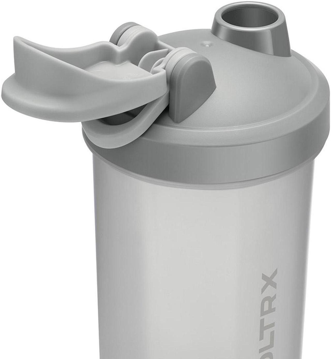 Alt view image 3 of 7 - VOLTRX Merger Protein Blender Shaker Bottle USB C Rechargeable Electric Protein Shake Mixer Cups BPA Free 24oz - Grey