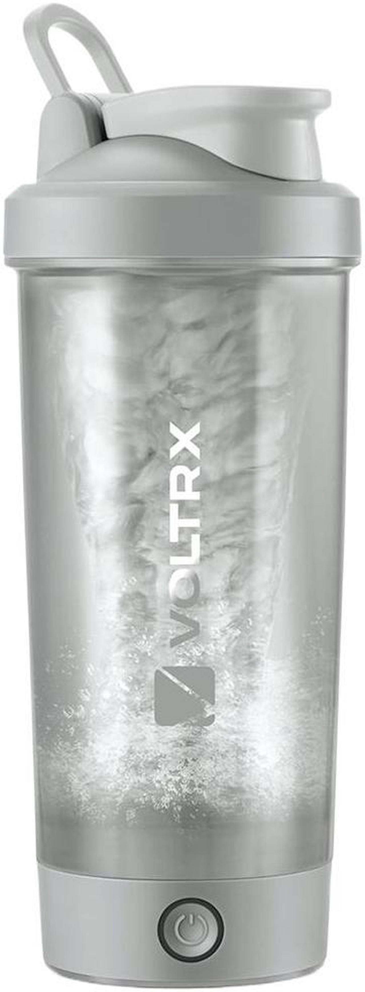 Main image of VOLTRX Merger Protein Blender Shaker Bottle USB C Rechargeable Electric Protein Shake Mixer Cups BPA Free 24oz - Grey