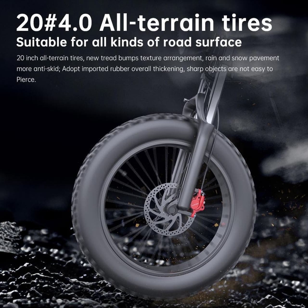 Alt view image 5 of 7 - EKX X20 Electric Bike Mountain Moped Ebike 20 Inch Fat Tire 2000W 48V 35AH Men's Road EBike Electric Bicycle For Adults E Bikes