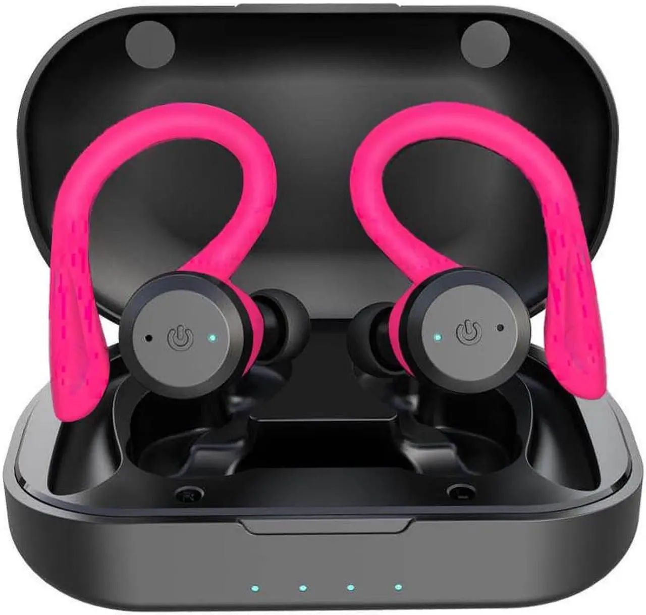 Main image of CYBORIS Bluetooth 5.0 Headset TWS Dual Bluetooth Headset True Wireless IPX7 Waterproof with Ear-hook In-ear Noise Canceling Headphones