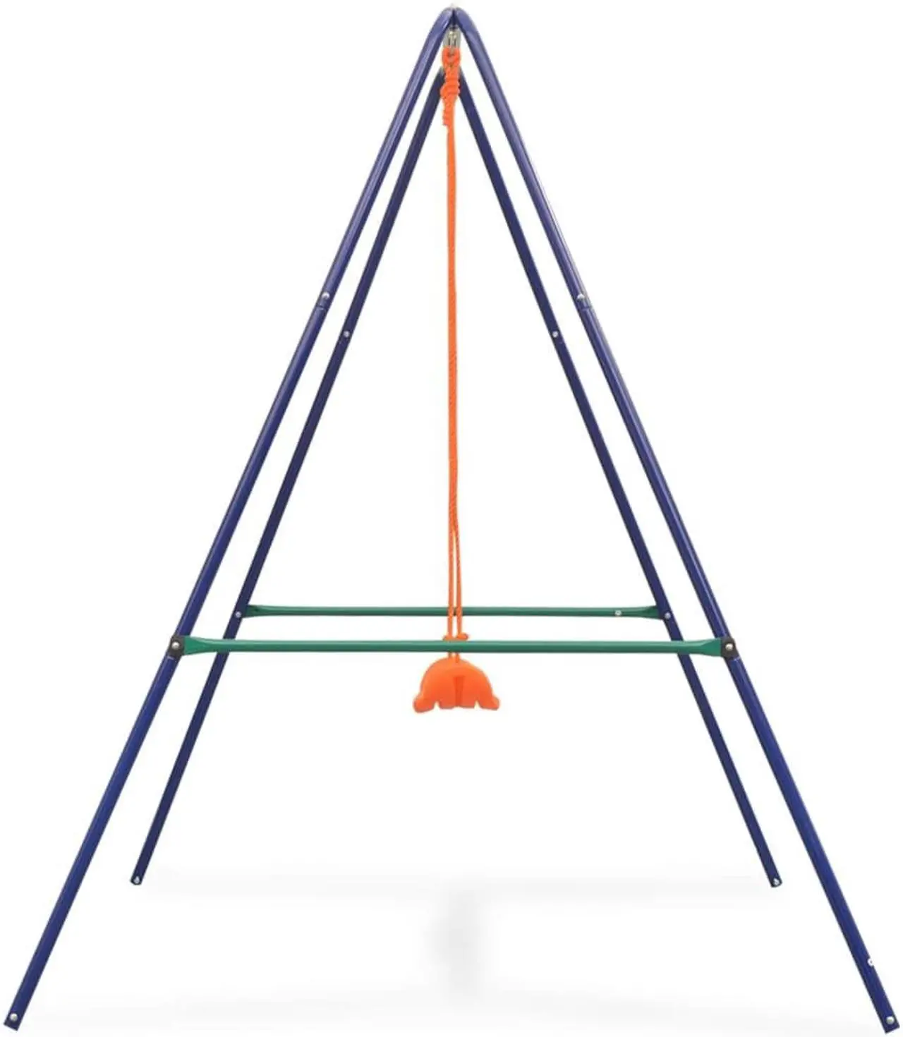 Alt view image 4 of 6 - 2-in-1 Single Swing and Toddler Swing Orange