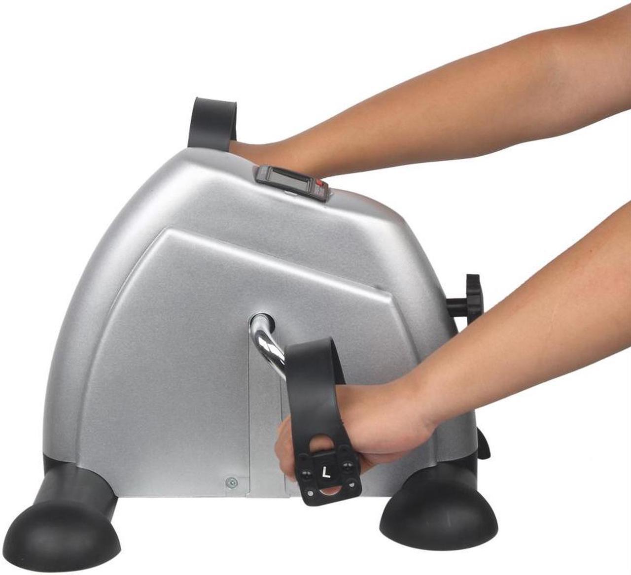 Alt view image 6 of 6 - Exercise Bike Pedal Exerciser Foot Peddler Portable Therapy Bicycle with Digital Monitor