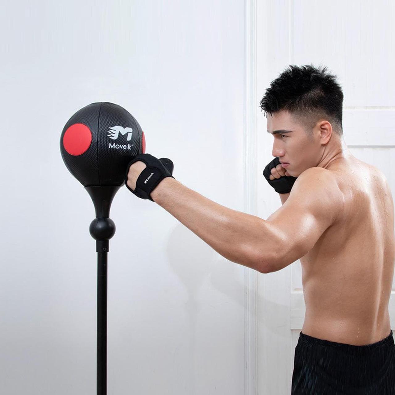 Main image of Move It Punch Boxing Target Smart Punch Bag Speed Rebound Boxing Ball with APP Data Monitor Sensor-Adjustable Height Professional Heavy Stand for Releasing Stress Training