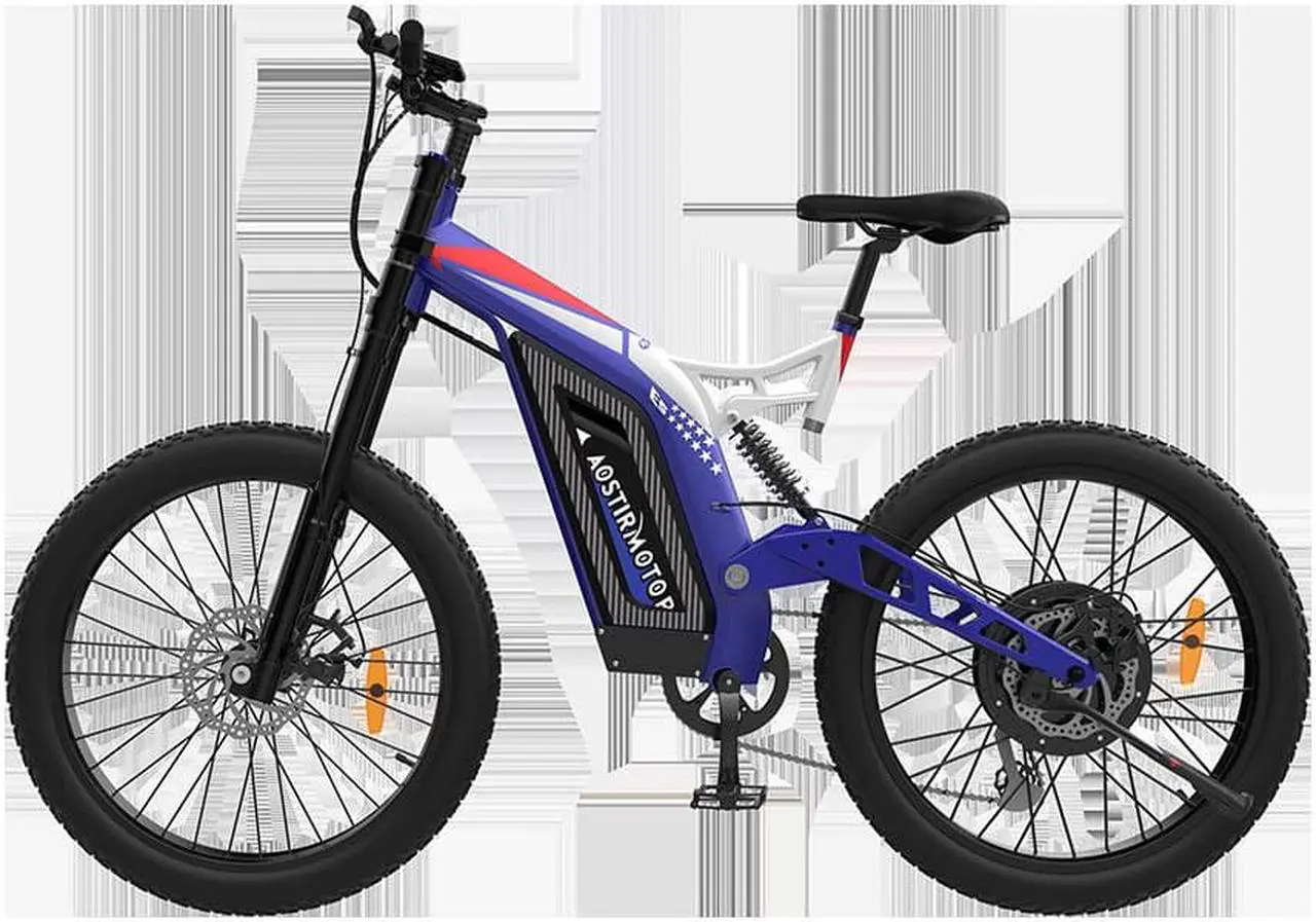 Alt view image 2 of 4 - AOSTIRMOTOR E-Bike 1500W High-end Electric Bicycle S17-1500W