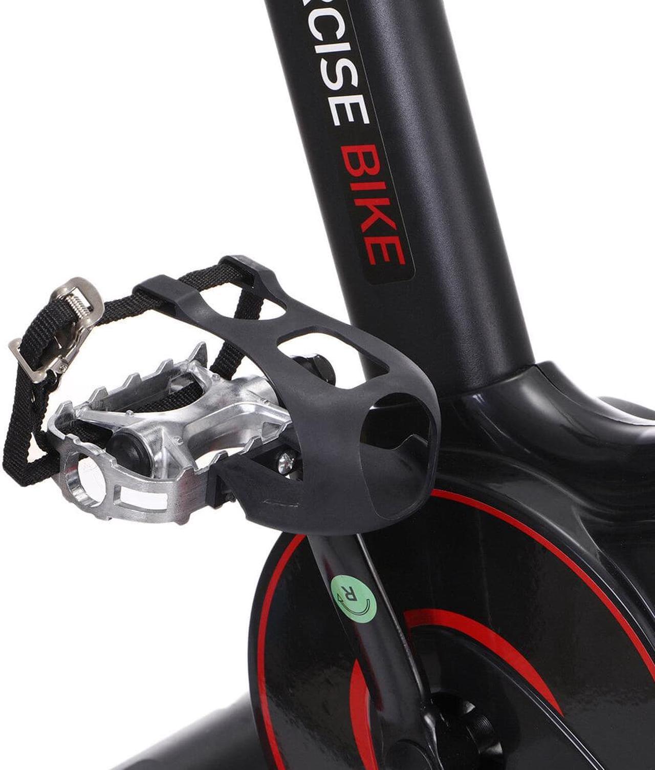 Alt view image 6 of 6 - XMUND XD-EB1 Exercise Bike 13KG Flywheel Ultra-quiet Belt Drive Seat Adjustment Stationary Bike 130KG Weight Capacity