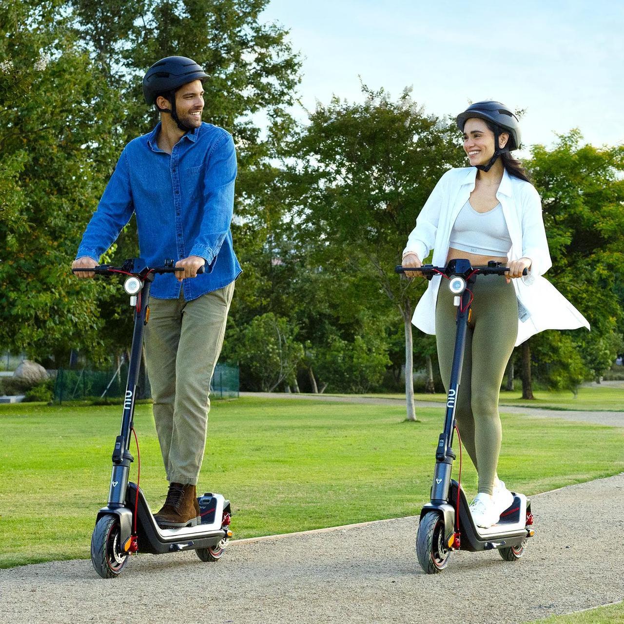Alt view image 5 of 7 - NIU KQi3 Max Electric Scooter 40.4 Miles Long Range Upgraded Motor Power Max Speed 20 mph Portable Foldable Commuting