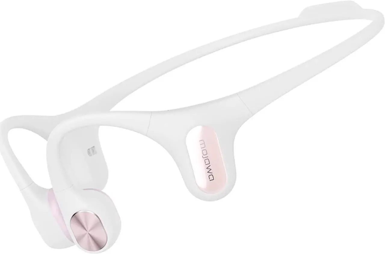 Main image of Bone Conduction Headphones, MOJAWA MOJO2 Open Ear Wireless Bluetooth Headphones, Sports Headset with Deep Bass and Secure Fit, IP67 Waterproof, 26g, 8H Playtime for Running Cycling Workouts