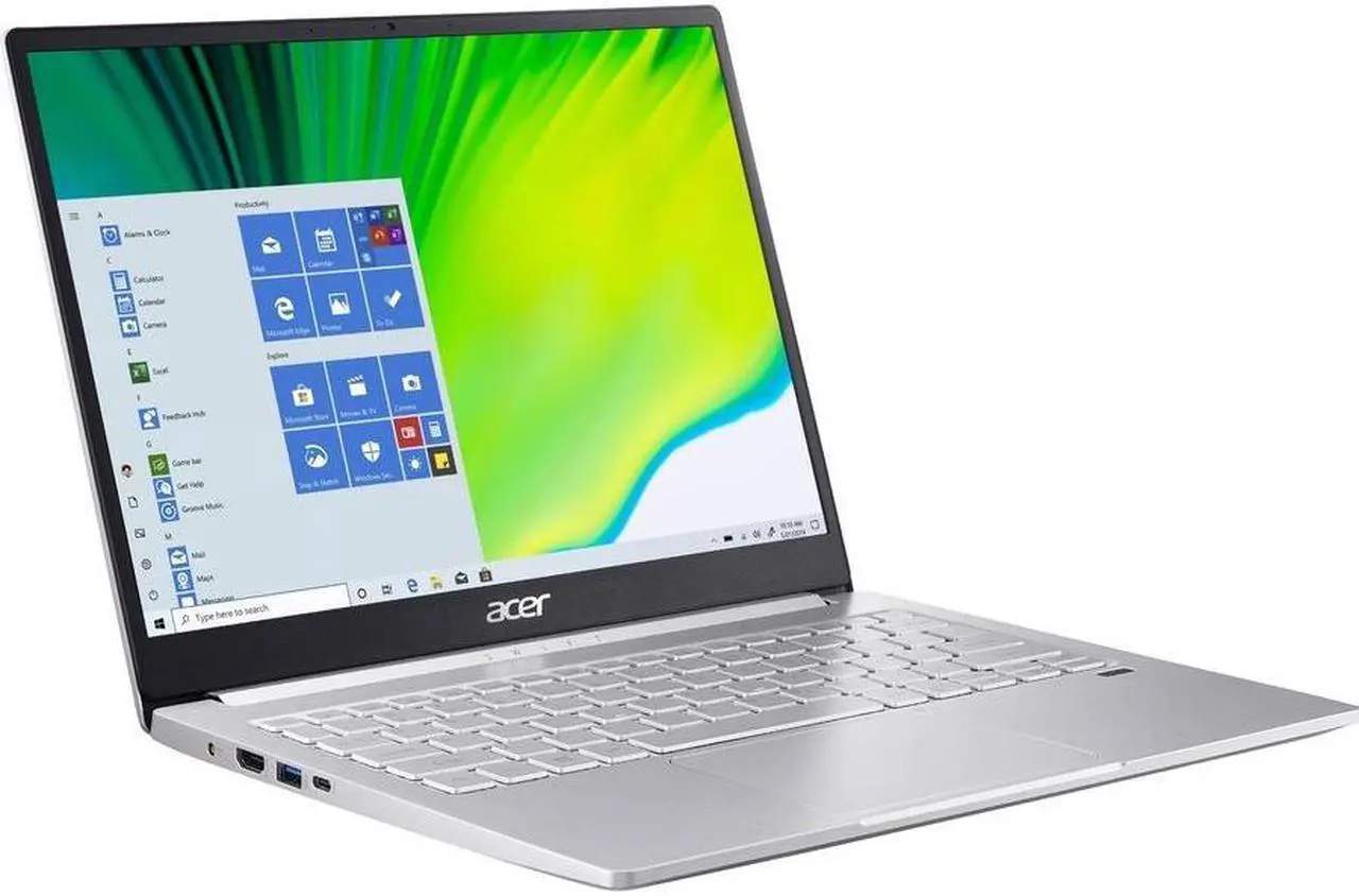 Alt view image 5 of 5 - Acer Swift 3 - 13.5" Laptop Intel Core i7-1165G7 2.8GHz 8GB RAM 512GB SSD W10H (NX.A4KAA.003 - SF313-53-78UG)