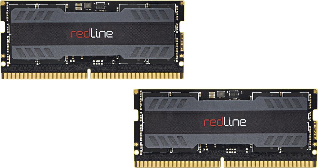 Mushkin Enhanced Redline 96GB (2 x 48GB) 262-Pin PC RAM DDR5 5600 (PC5 44800) SODIMM Memory Model MRA5S560LKKD48GX2