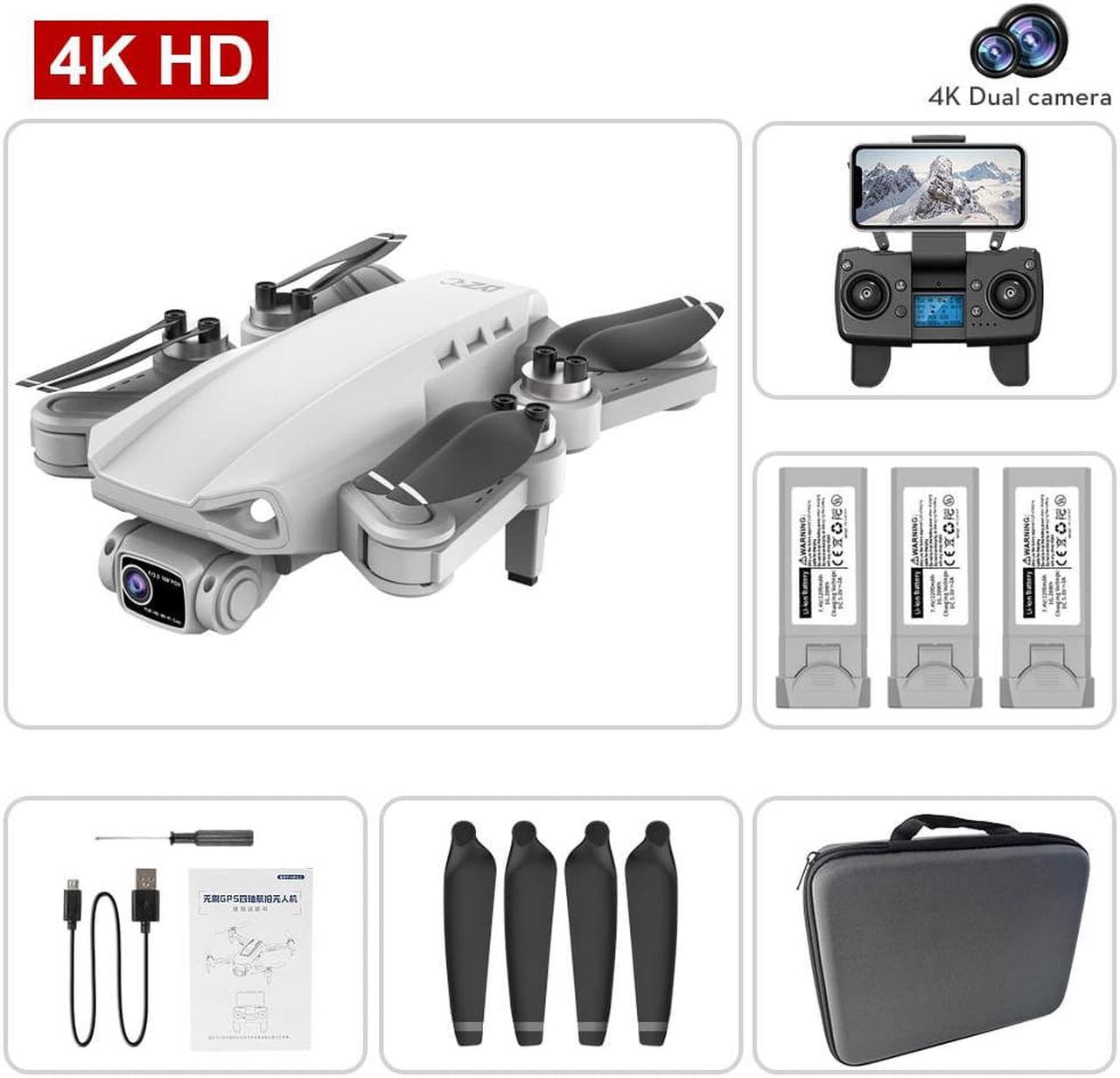 4k HD Drones L900 PRO GPS Quadrocopter Drones 2200mAh Long Endurance Brushless Motor Folding Aircraft