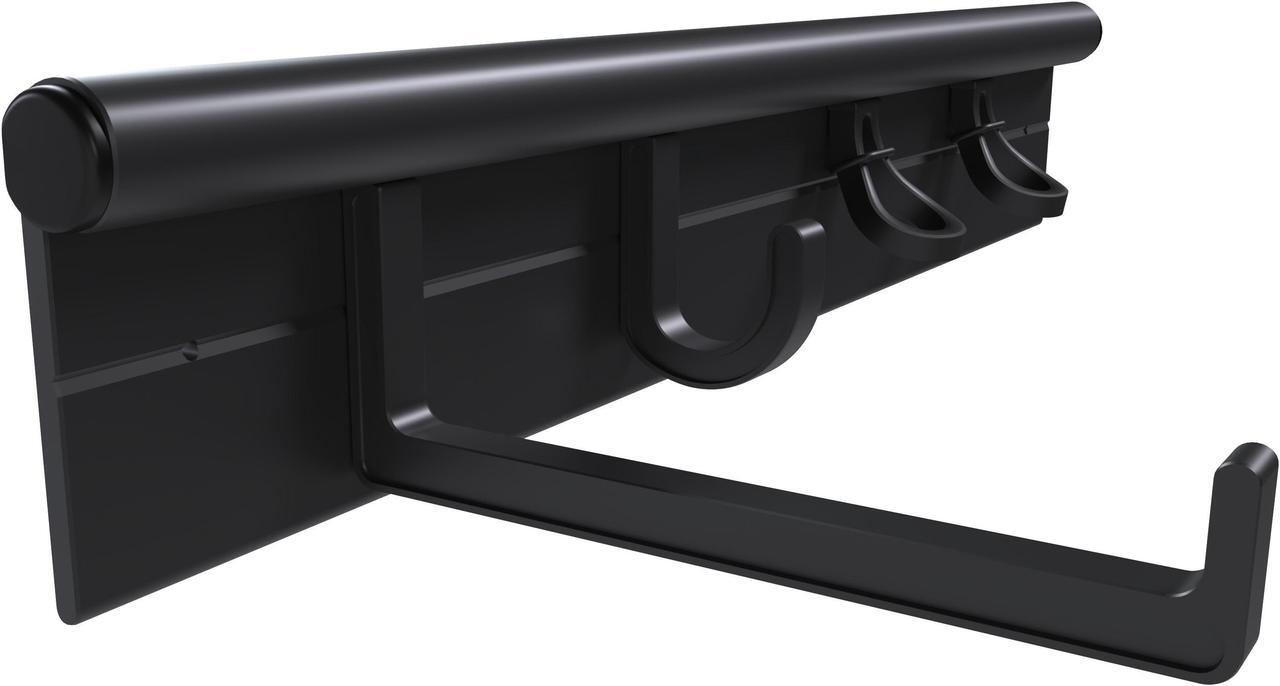 Alt view image 3 of 7 - Hang It Simple Wall Mounted Universal Storage Hanger - Adjustable, Durable, Versatile 18 BL