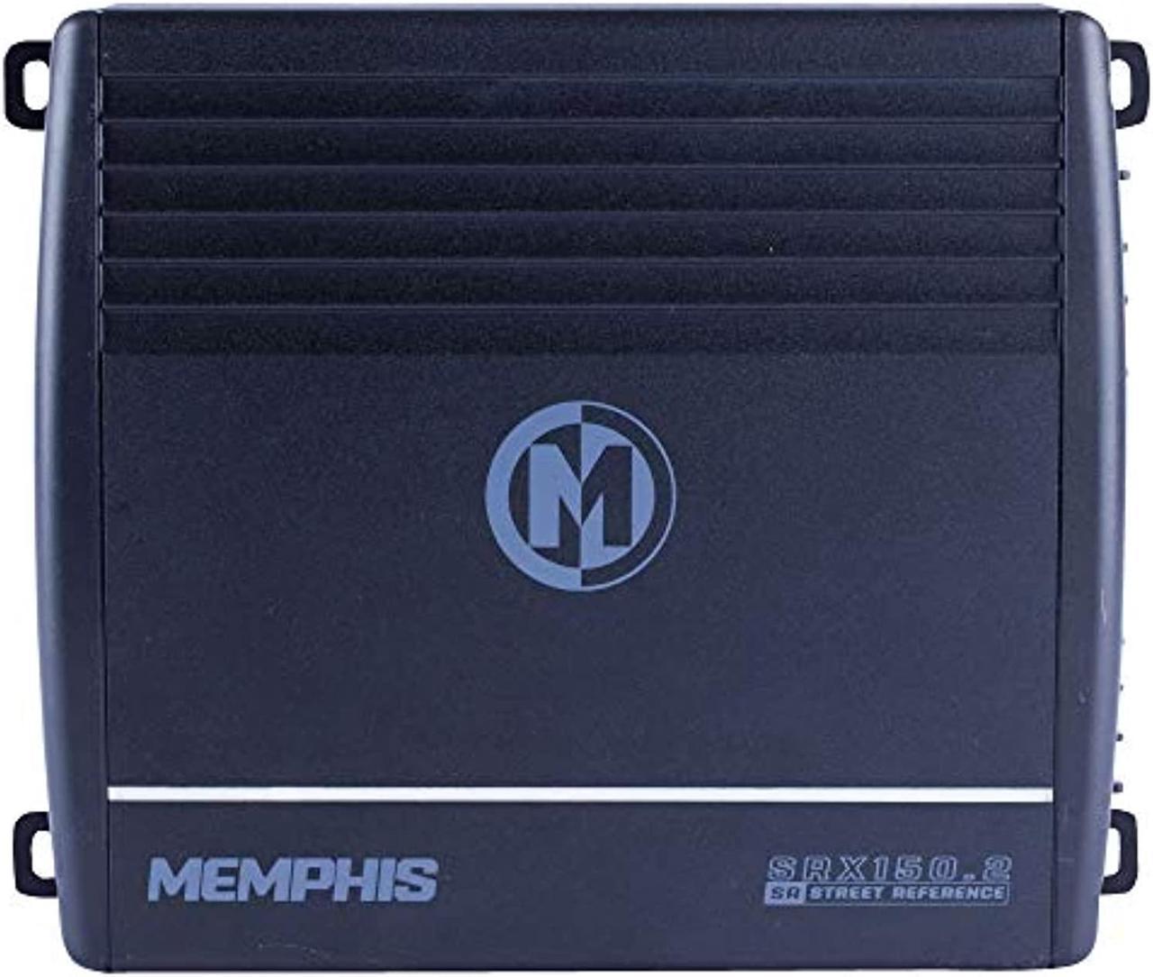 Memphis Audio SRX150.2 Street Reference Series 2-Channel Amplifier - 75 x 2 RMS at 2-Ohms