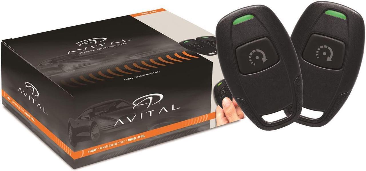 Alt view image 7 of 9 - Avital 4115l 4115l Car Remote Start
