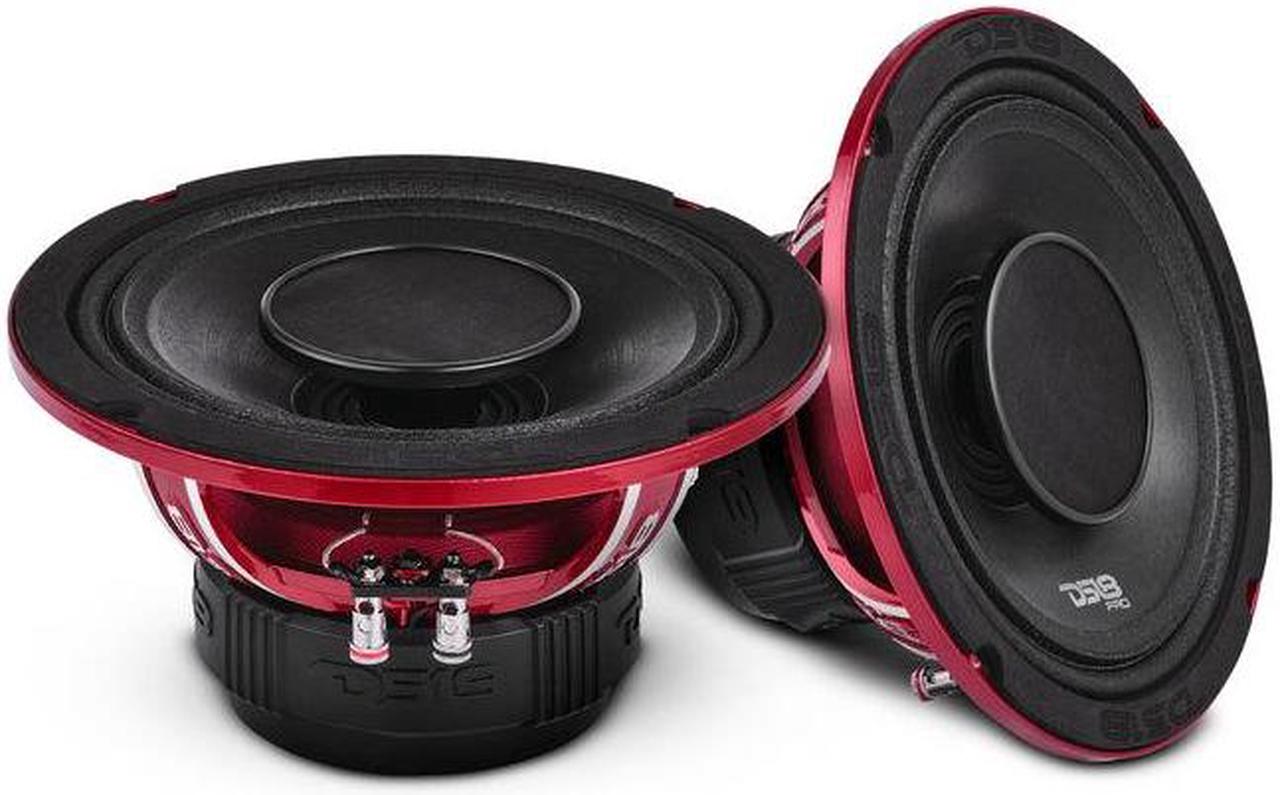 Alt view image 5 of 6 - DS18 8" Mid Range Speaker Hybrid with Built In Driver 4 Ohm 500W Max PRO-HY8.4B