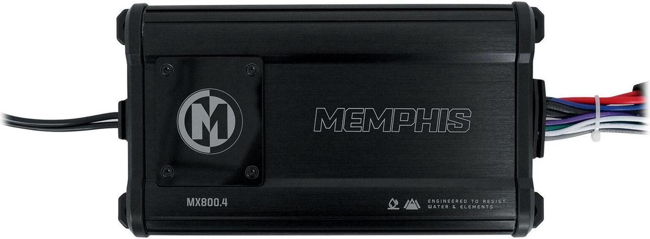 Memphis MX800.4 4 Channel Powersports Amplifier 4 x 200W @ 2ohm