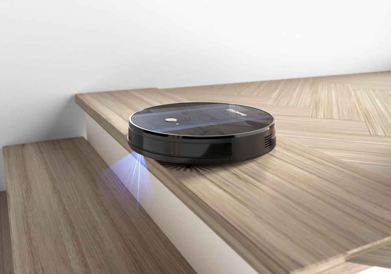 Alt view image 5 of 13 - Geek Smart Robot Vacuum Cleaner G6, Ultra-Thin, 1800Pa Strong Suction, Automatic Self-Charging, Wi-Fi Connectivity, App Control, Custom Cleaning, 100mins Run Time