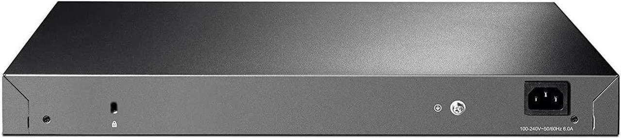 Alt view image 3 of 3 - TP-Link 48 port gigabit PoE switch | 48 PoE+ Port @384W, w/ 4 SFP Slots | Smart Managed | Limited Lifetime Protection | Support L2/L3/L4 QoS, IGMP and LAG | IPv6 and Static Routing (T1600G-52PS)
